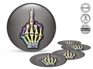 Custom dome stickers Tunning Edition Quality Badges